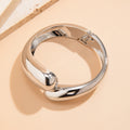 Exaggerated Glossy Square Notched Irregular Bracelet - Norellé