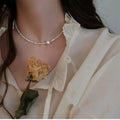 Shell Beads Freshwater Pearl Niche Hand Accessory Bracelet Necklace - Norellé