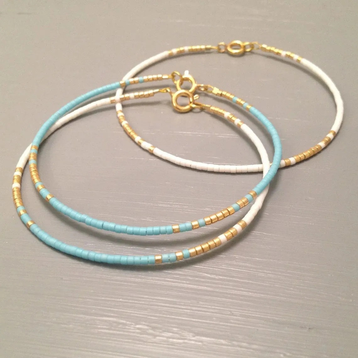 Women's European And American Retro Fashion Bead Woven Handmade Bracelet - Norellé