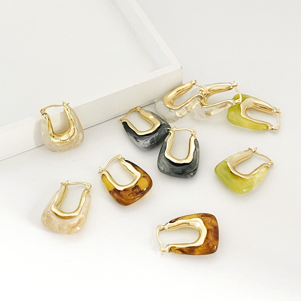 Summer Fashion New U-shaped Earrings For Women - Norellé
