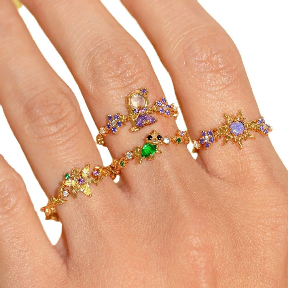 Open Adjustable Princess Ring For Women - Norellé