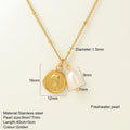 Titanium Steel Conch Turtle Shell Retro Easy Matching Necklace - Norellé