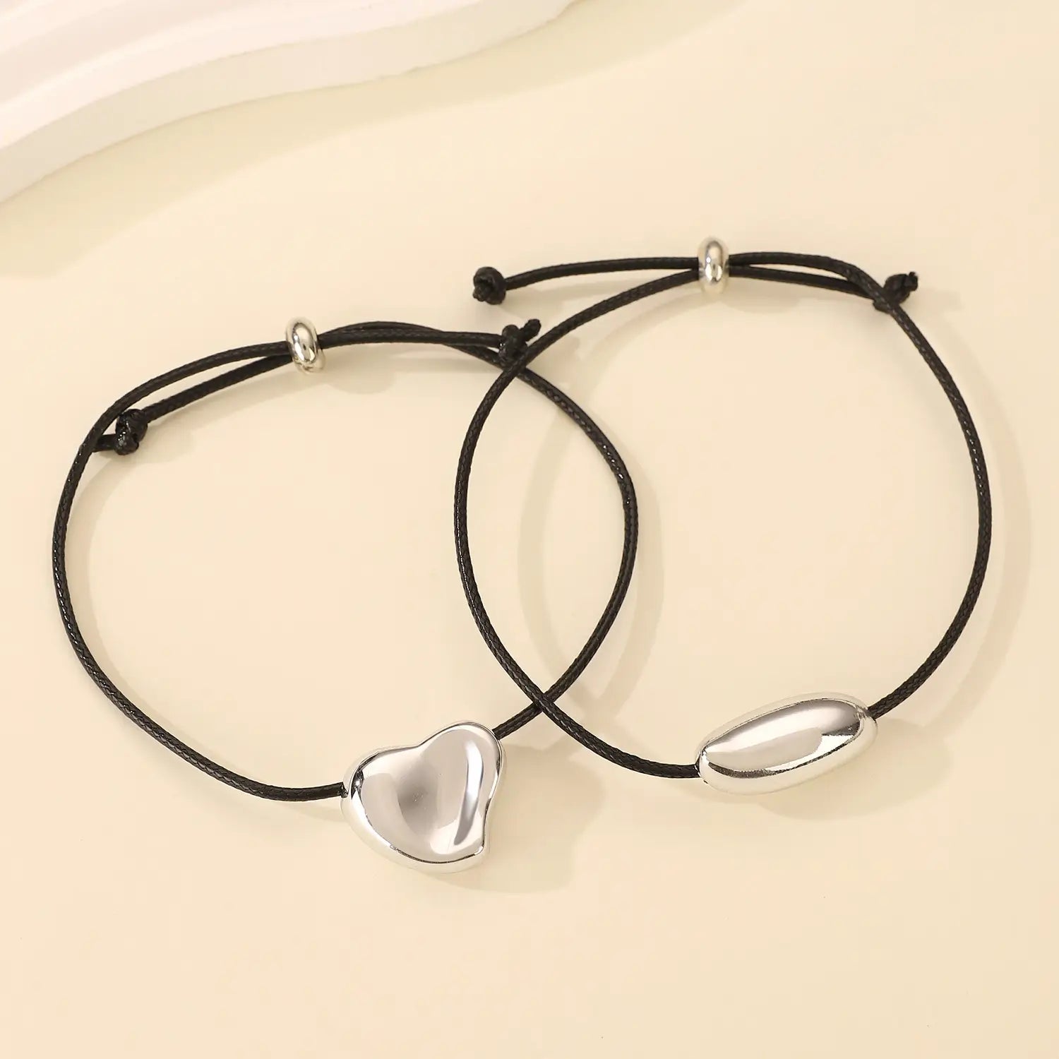 Women’s Simple Ball Love Knotted Bracelet Necklace