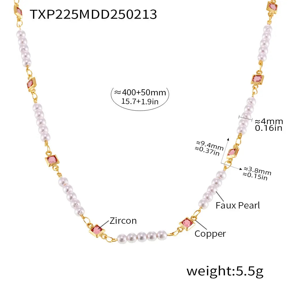 Personalized Clavicle Chain Bracelet Women's Jewelry Suit - Norellé
