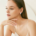 Temperament Wild Natural Freshwater Pearl Ear Studs - Norellé