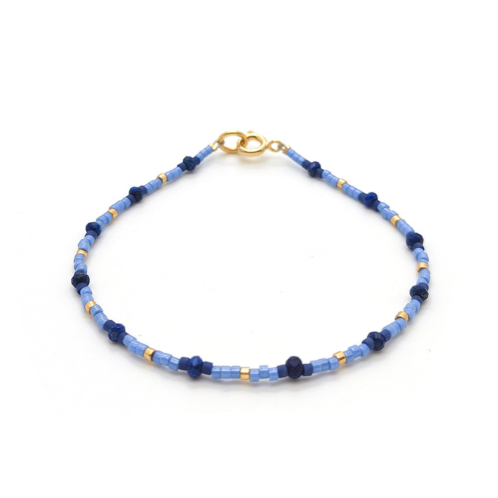 Women's European And American Retro Fashion Bead Woven Handmade Bracelet - Norellé