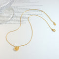Heart Love Heart Couple Necklace 18K Real Gold Titanium Steel - Norellé
