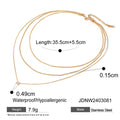 Women's Simple And Light Luxury Titanium Steel Necklace - Norellé