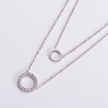 Micro Inlaid Zircon Jewelry Ring Necklace For Women - Norellé