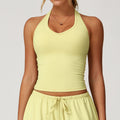 Brushed Yoga Vest V-shaped Tight Beauty Back Exercise - Norellé