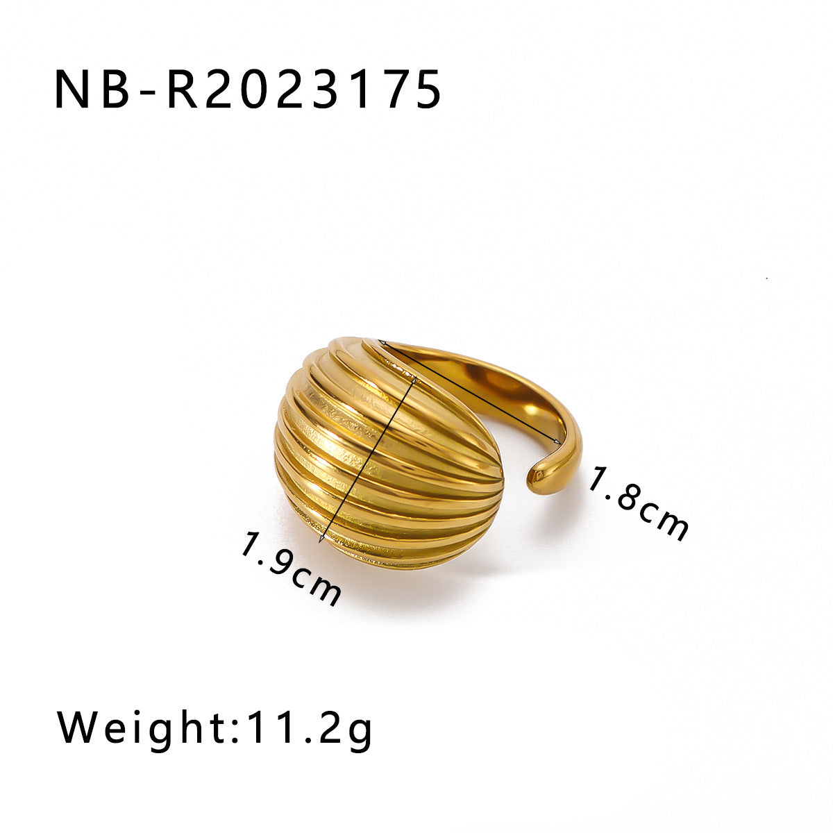 New Retro Style Versatile Geometric Ball Twist Cord For Braiding Ring - Norellé