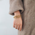 Fashion Simple Zinc Alloy Square Bracelet Suit - Norellé