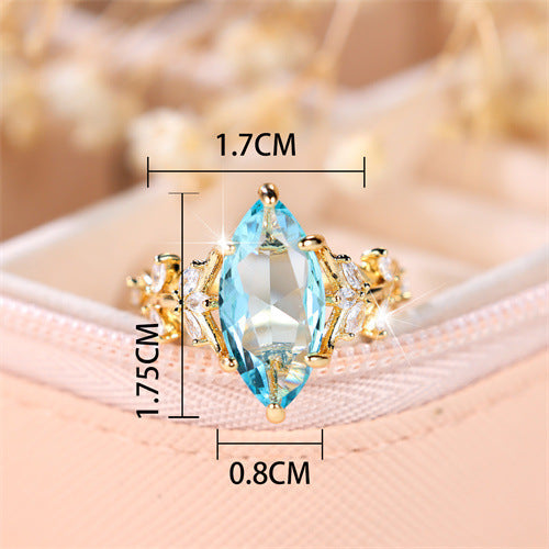 Creative New Leaf Shape Simple Women's Ring - Norellé