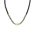 Women's Pearl Necklace Summer Natural Stone Crystal String Beads Clavicle Chain - Norellé