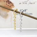 Geometric Personalized Long Earrings Women - Norellé
