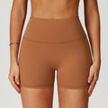 Nude Feel Yoga Shorts For Women High-waist Quick-drying Tight - Norellé