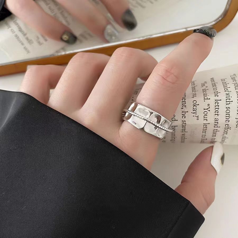 Ins Trendy Personality Ring Women's Advanced Heavy Industry - Norellé