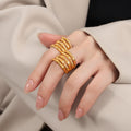 New Simple Multi-layer Bamboo Ring - Norellé