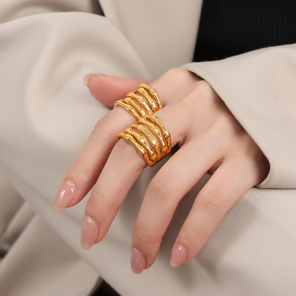 New Simple Multi-layer Bamboo Ring - Norellé