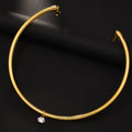 Water Drop Personality Golden Circle Adjustable - Norellé