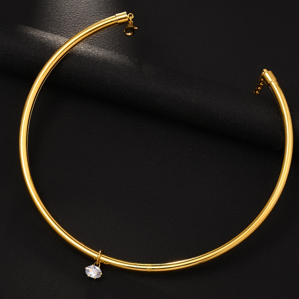 Water Drop Personality Golden Circle Adjustable - Norellé