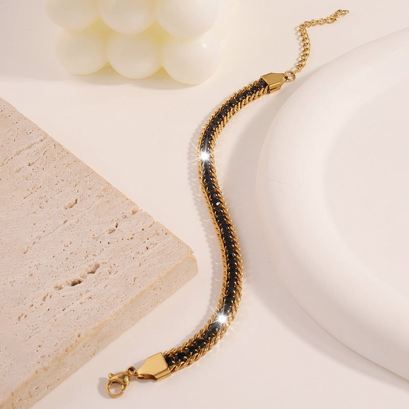 Women's Simple Fashion Personality Stainless Steel Bracelet - Norellé
