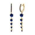 Geometric Personalized Long Earrings Women - Norellé