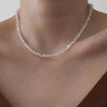 Geometric Multi-cut Glass Crystal Necklace - Norellé