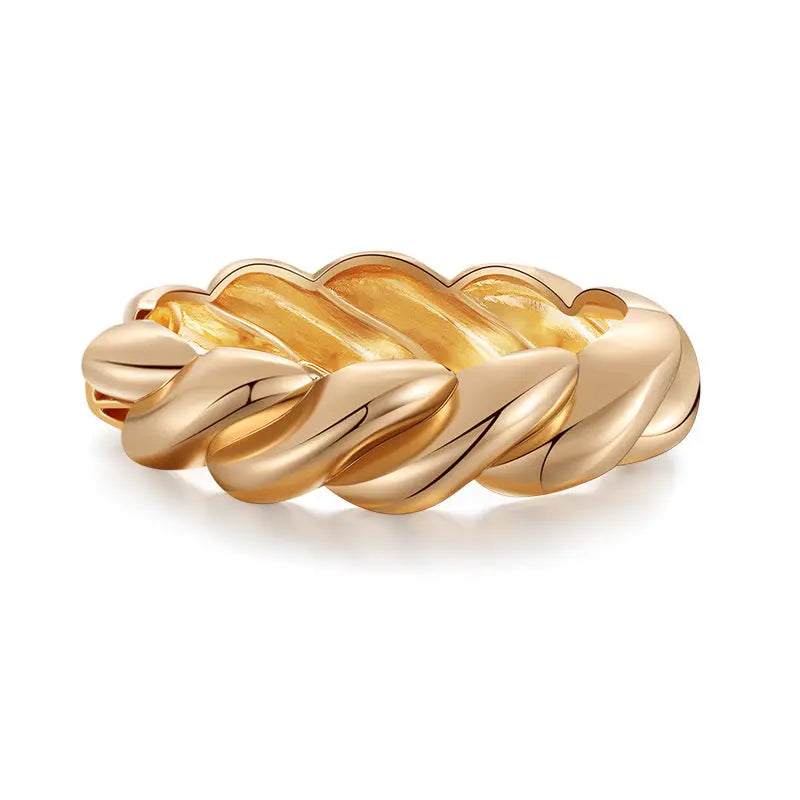 Female Twist Design Croissant Thread Creative Bracelet - Norellé
