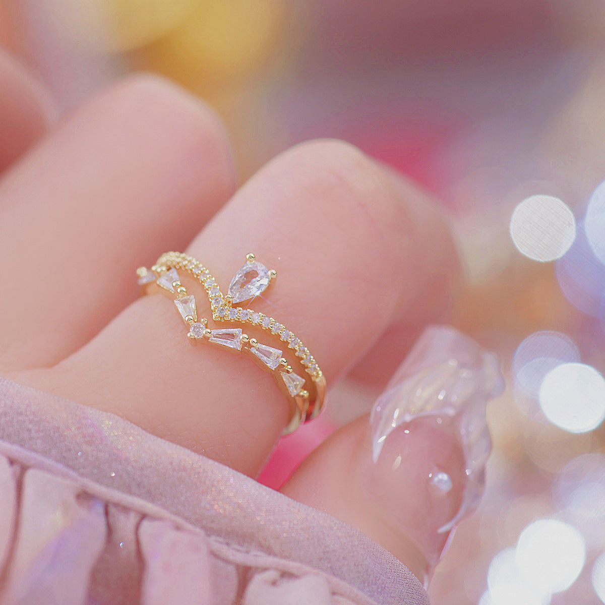 Women's French Style All-matching Fashionable Ring - Norellé