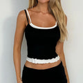 Two-piece Basic Vest All-matching Slim Fit Sling - Norellé