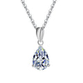 S925 Sterling Silver Moissanite Pendant Water Drop - Norellé