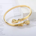 Egyptian Pharaoh Head Hook Bracelet - Norellé