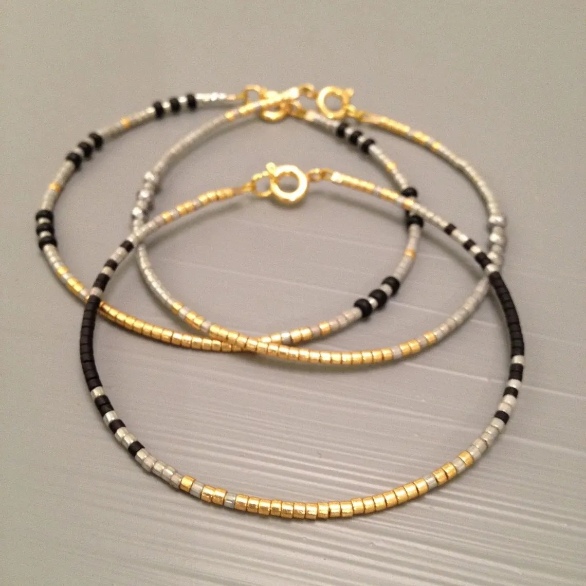 Women's European And American Retro Fashion Bead Woven Handmade Bracelet - Norellé