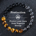 Simple And Versatile Natural Tigereye Magnet Bracelet - Norellé