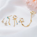 Tassel Earrings Spot Drill Ear Rings - Norellé