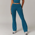High Waist Nude Feel Yoga Pants Sports Fitness Wide-leg Casual Pants - Norellé