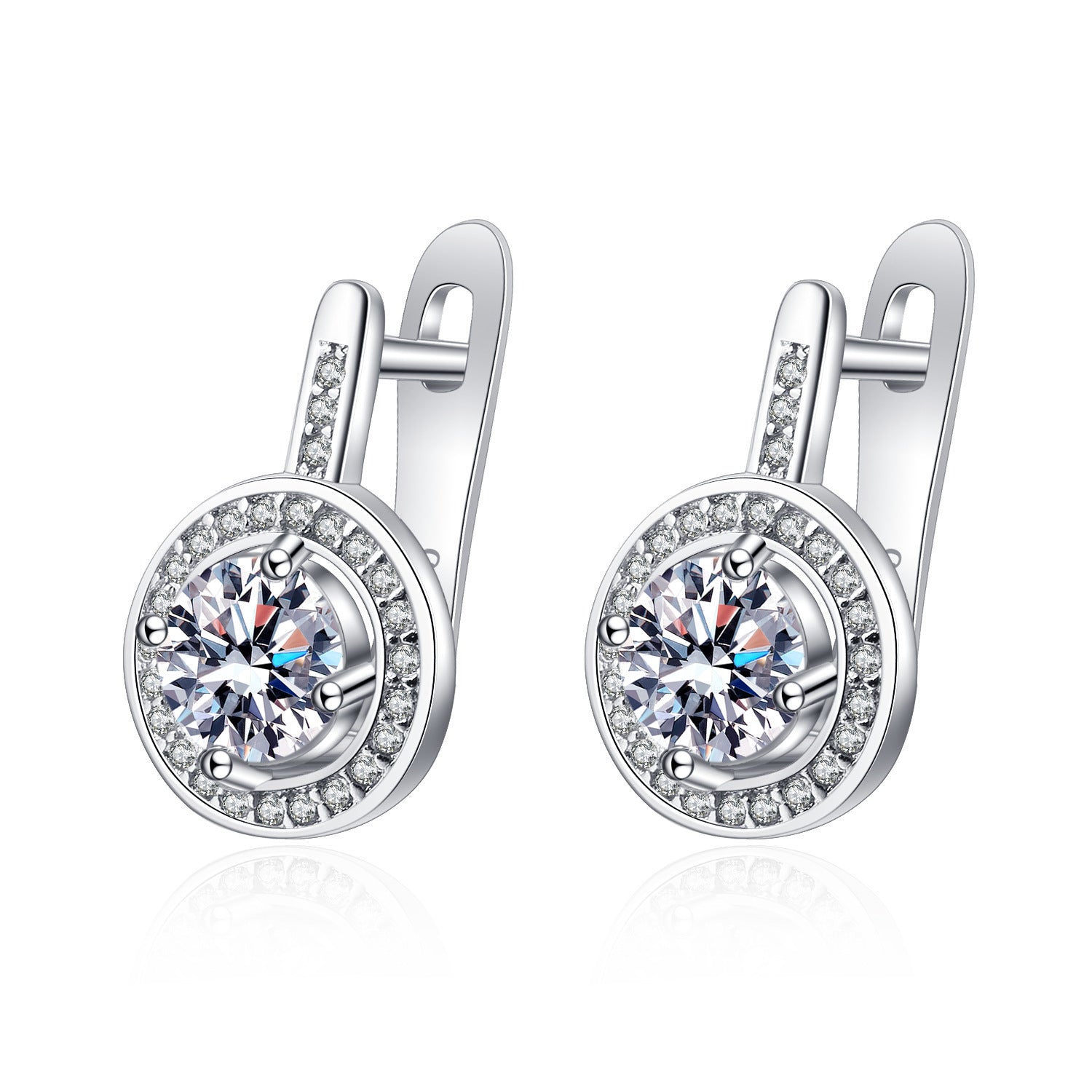 Fashion Design European And American Zircon Earrings For Women - Norellé