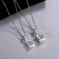 Sterling Silver Rectangular Pendant Clavicle Chain - Norellé