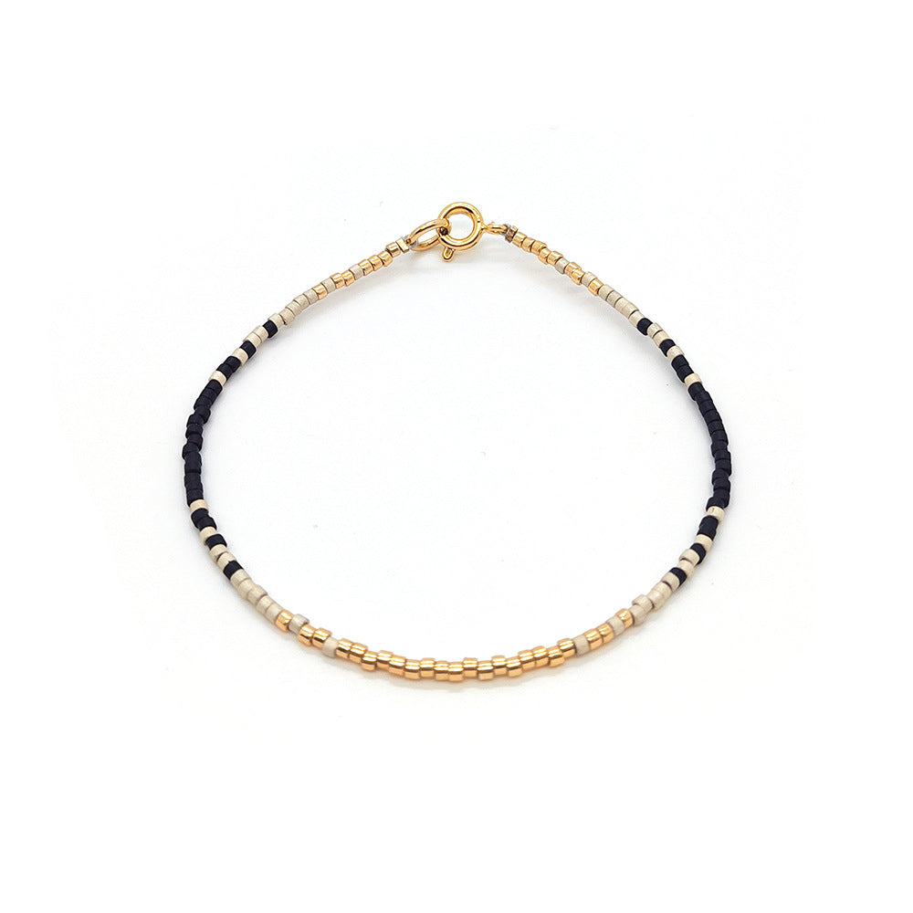 Women's European And American Retro Fashion Bead Woven Handmade Bracelet - Norellé
