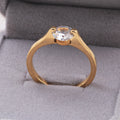 Fashion Diamond Ring Titanium Steel Ornament Simple Female Niche Jewelry Stainless Steel - Norellé