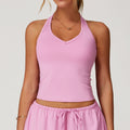 Brushed Yoga Vest V-shaped Tight Beauty Back Exercise - Norellé