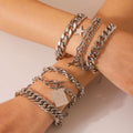 Fashion Unisex Style Retro Double-layer Five-pointed Star Chain - Norellé