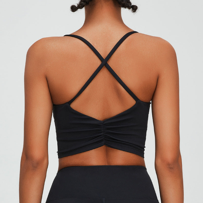 Sports Underwear Women's Cross Beauty Back Vest Yoga - Norellé