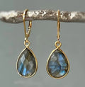 Crystal Crystal Clear Eardrops Beautiful Fashion Graceful Earrings - Norellé
