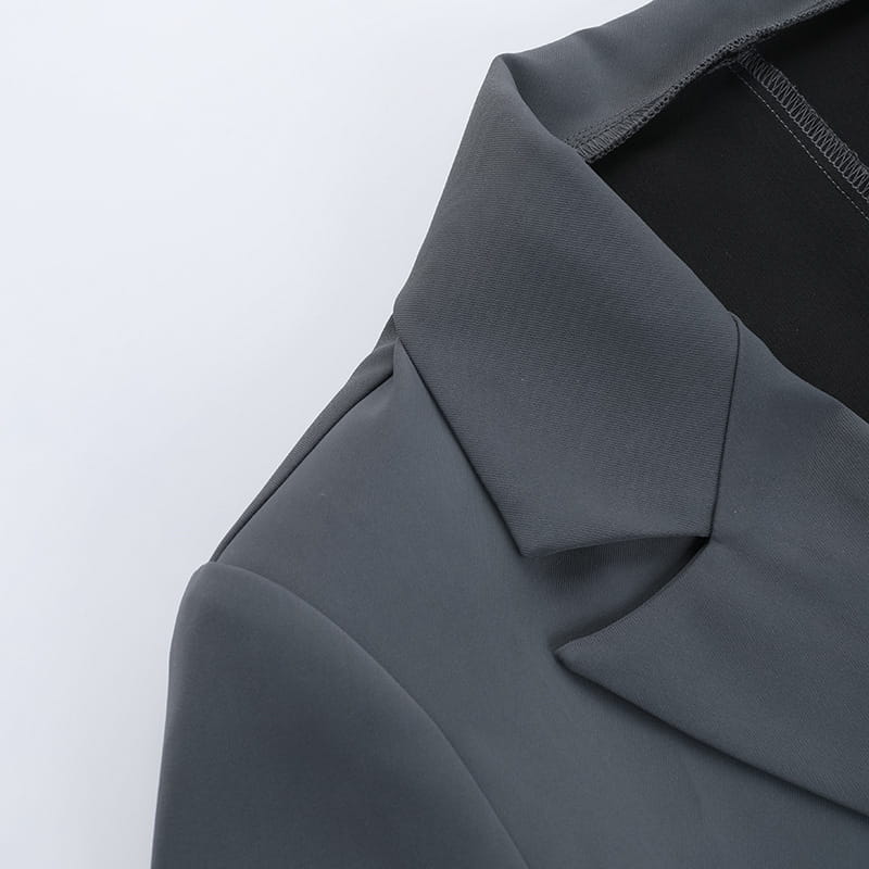 Women’s Fashion Belt Long Sleeve Blazer