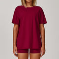 All-match Short-sleeved Round Neck Loose Casual Quick-drying T-shirt - Norellé