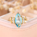 Creative New Leaf Shape Simple Women's Ring - Norellé