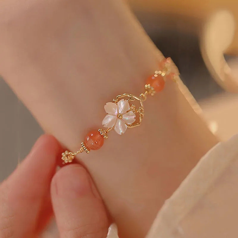 Women's Personalized Hetian Yudie Bracelet - Norellé