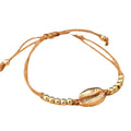 Personalized Creative Alloy Shell Hawaiian Style Casual Bracelet Shell Woven Bracelet - Norellé